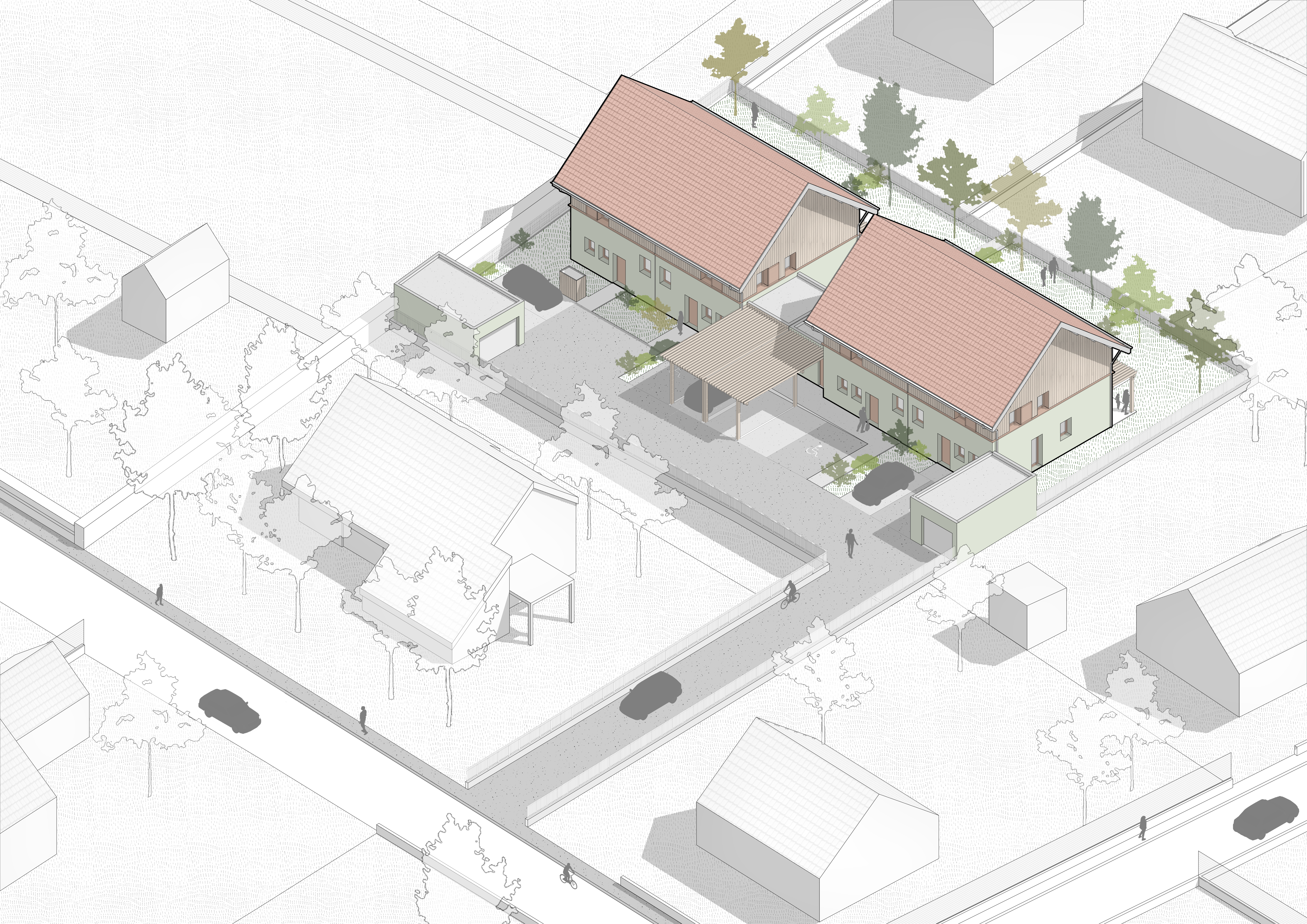 1_logements_construction_neuve_ecoconstruction_flexbourg_bas-rhin_ankha_architecture_axonométrie