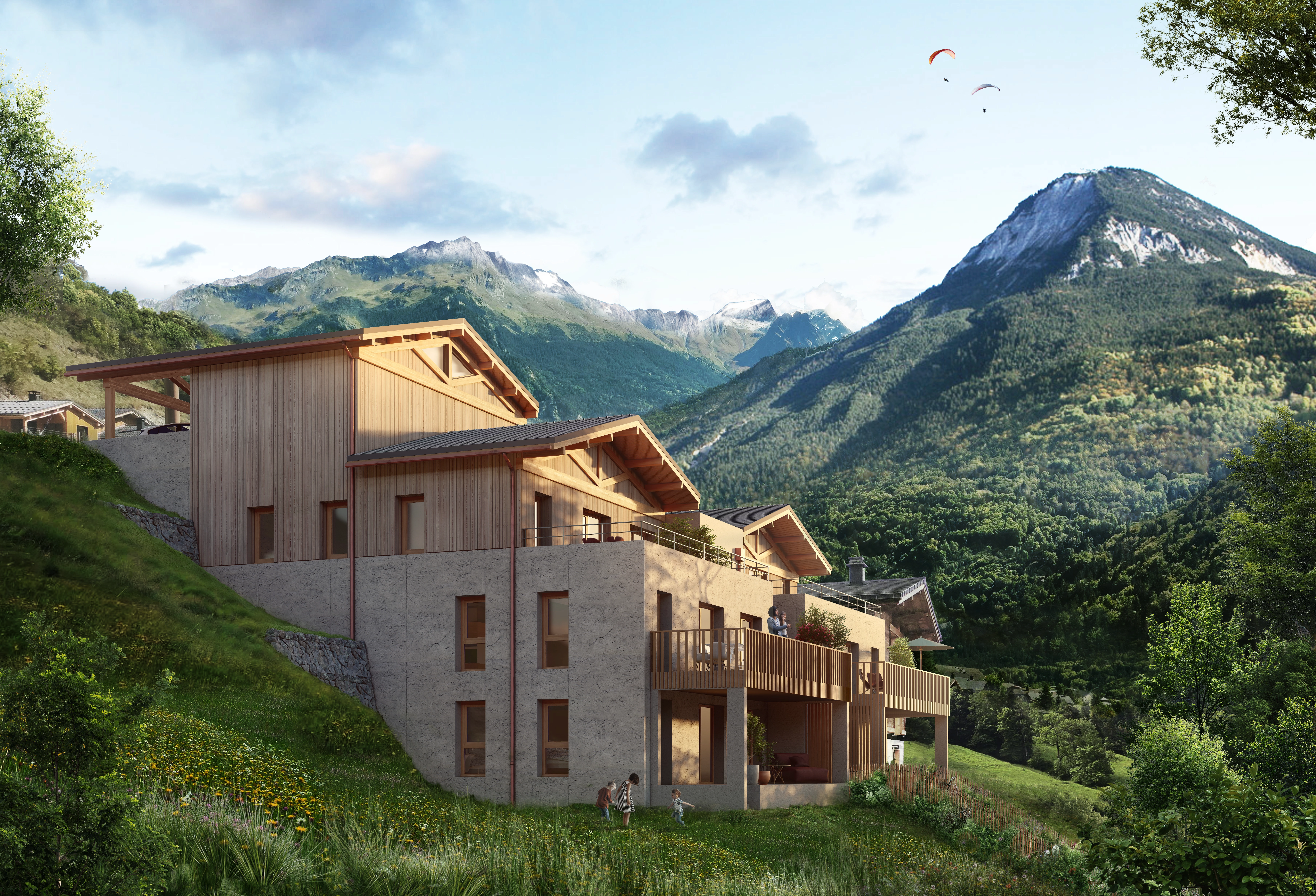 BOZEL - chantier en cours