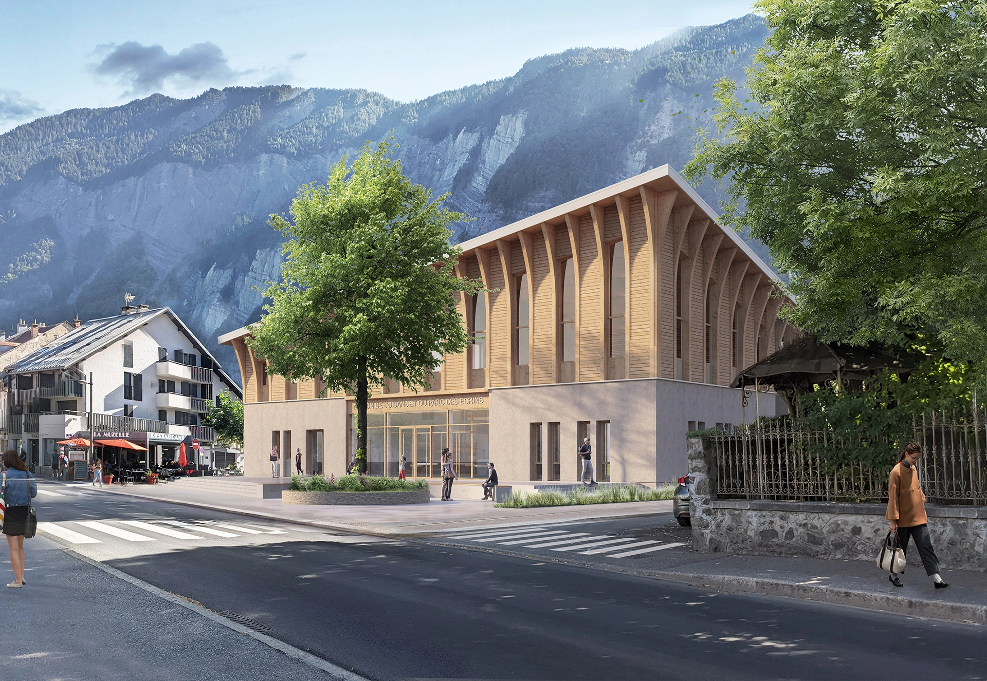 BOURG D'OISANS - chantier en cours