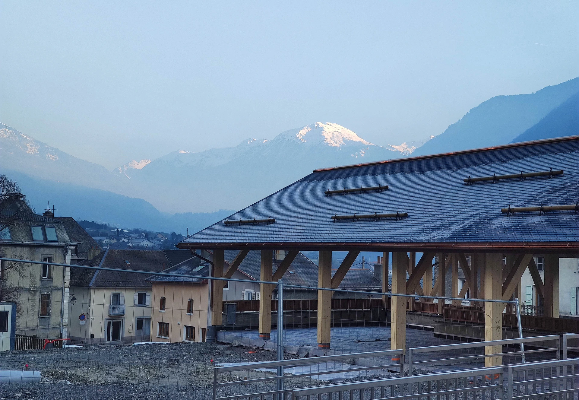 SAINT JULIEN MONTDENIS - chantier en cours